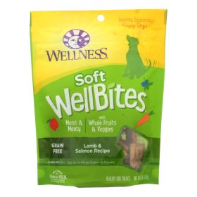 Wellness WellBites Lamb Salmon Soft Chewy Dog Treats Natural Grain Free Training Reward Protein Omega Nutrient Rich Snack Design Wellness WellBites Lamb Salmon Soft Chewy Dog Treats Natural Grain Free Training Reward Protein Omega Nutrient Rich Snack Design